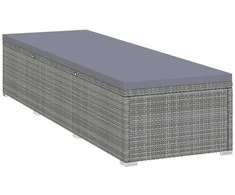 Baro stalas Juoda 55 x 55 x 107 cm Polietilenas