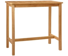 Baro stalas Natūrali 110 x 60 x 105 cm Kietasis teak