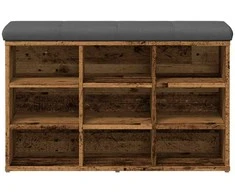batų suoliukas Old Wood 82x32x50 cm Inžinierinė mediena
