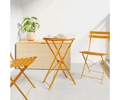 Bistro stalas Garstyčių Ø 50 x 71 cm Miltelinis plienas