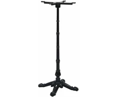 Bistro stalo koja, juodos spalvos, 52x52x108cm, ketus