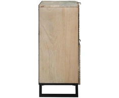 Bufetas Balta 80 x 33 x 75 cm mango medienos masyvas