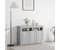 Kabalas Pilkas Sonoma 116 x 30 x 75 cm Apdirbta mediena