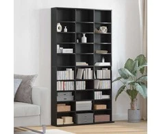 CD spinta Juodas ąžuolas 101 x 23 x 177,5 cm Apdirbta mediena