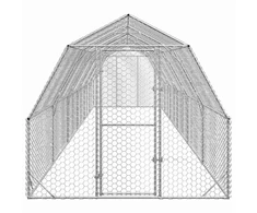 Chicken Run 2,5x12x2,25 m cinkuotas plienas