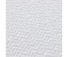 Čiužinys Balta ir pilka 200 x 200 cm Žakardinis audinys