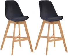 Clp Trading Mville 2 baro kėdžių rinkinys "Cannes velvet natura