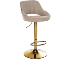 Clp Trading Mville Baro kėdė Milet, audinys, auksinė