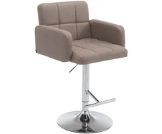 CLP Trading GmbH Mville Baro kėdė CLP Los Angeles, audinys, taupe