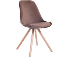 Clp Trading Mville Lankytojų kėdė Toulouse velvet round natura