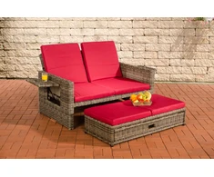 Clp Trading Mville Sofa Ancona rubino raudona 5 mm