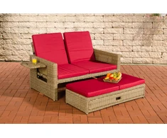 Clp Trading Mville Sofa Ancona rubino raudona 5 mm