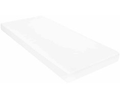 Dienos lova su čiužiniu Vaškas rudas ir baltas 90 x 200 cm