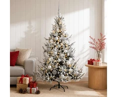 Dirbtinė kalėdinė eglutė su rutuliuku 120 cm 150 LED