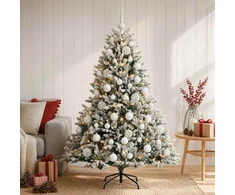 Dirbtinė kalėdinė eglutė su rutuliuku 150 cm 150 LED