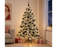 Dirbtinė kalėdinė eglutė su rutuliuku 180 cm 300 LED