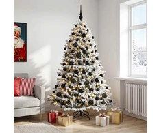 Dirbtinė kalėdinė eglutė su rutuliuku 210 cm 300 LED