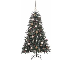 Dirbtinė Kalėdų eglutė Žalia 150 cm PVC, plastikas ir plienas