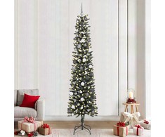 Dirbtinė Kalėdų eglutė Žalia 240 cm PVC, plastikas ir plienas