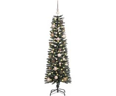 Dirbtinė Kalėdų eglutė Žalia 150 cm PVC, plastikas ir plienas