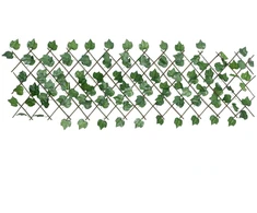 Dirbtinių vynuogių lapų treliažas, žalias, 180x60cm