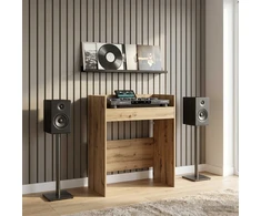 DJ stalas Artisano ąžuolo 102 x 45 x 102 cm Apdirbta mediena