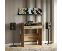 DJ stalas Artisano ąžuolo 62 x 45 x 102 cm Apdirbta mediena