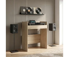 DJ stalas Sonoma ąžuolas 82 x 45 x 102 cm Apdirbta mediena