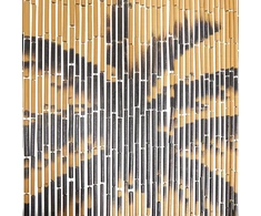 Durų užuolaida nuo vabzdžių, 90x200cm, bambukas