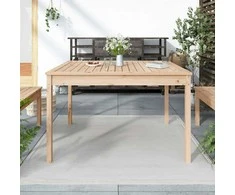 Dvivietė sodo sofa su pakoja, impregnuota pušies mediena