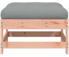 Dvivietė sodo sofa su staliuku ir pagalvėlėmis, smėlio spalvos