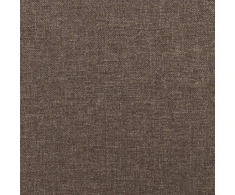 Dvivietė sofa-lova, taupe spalvos, audinys