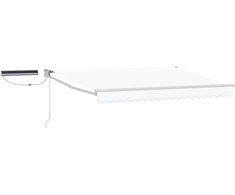 Elektrinė ištraukiama pavėsinė Balta 3,5 x 2,5 m