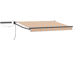 Elektrinė ištraukiama pavėsinė Mėlynas ir Oranžinis 35 x 25 m