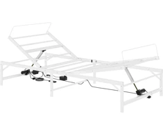 Lova Elektrinis reguliuojamas lovos rėmas Balta 90 x 190 cm Plienas