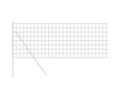 Euro tvora Pilka 0,6 x 50 m PVC padengta geležis