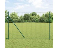 Euro tvora Žalia 1,6 x 10 m PVC padengta geležis