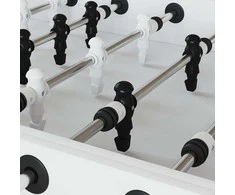 Stalo futbolo žaidėjai 24 pcs Juoda ir Balta HIPS