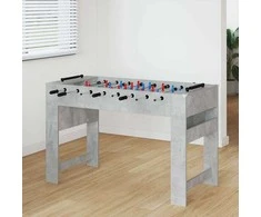 Fuzbolas stalas Betono Pilka 125 x 60,5 x 80 cm