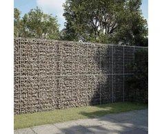 Gabiono krepšys su dangčiu, 300x50x200cm, galvanizuota geležis