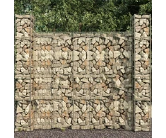 Gabiono siena su dang., 600x50x200cm, galvanizuotas plienas