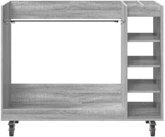 Golfo spinta su ratu Paprastas Pilkas Sonoma 120 x 45 x 98 cm