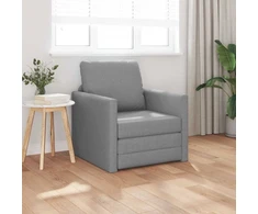 Sofa lova 60cm Šviesiai pilka audinys