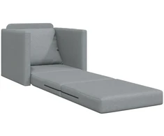 Sofa lova 60cm Šviesiai pilka audinys