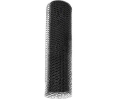 Heksagoninė tvora Pilka 0,6 x 100 m PVC