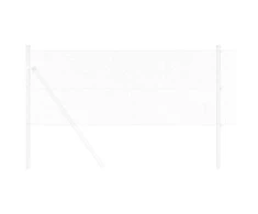 Heksagoninė tvora Sidabro 0,6 x 10 m Galvanizuotas plienas
