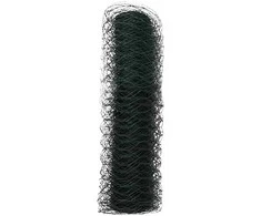 Heksagoninė tvora Žalia 0,4 x 50 m PVC