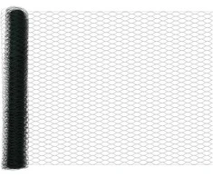 Heksagoninė tvora Žalia 1 x 10 m PVC