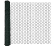Heksagoninė tvora Žalia 1,4 x 10 m PVC