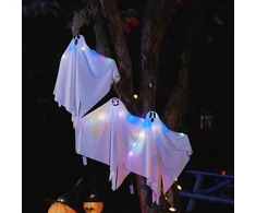 Helovino Kabančios Ghost 3 vnt. Balta 52 x 62 cm Poliesteris